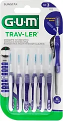 GUM Trav-Ler Interdentale Rager 1,2 mm 6 Stuks