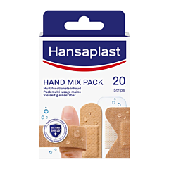 Hansaplast Hand Pack Pansements Extra Flexibles 20 Pièces