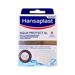Hansaplast Pansements Aqua Protect XL  - Cicatrisation Rapide - 8 Pièces