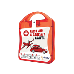 Infinity Pharma Kit Premiers Secours Rouge 20 Produits - 1 Pièce