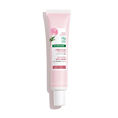 Klorane Crème Riche Apaisante Bio Pivoine - 40ml