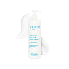 La Rosée Crème Corps Hydratante au Beurre de Karité Bio  Flacon Pompe - 400ml