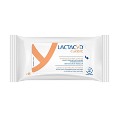 Lactacyd Classic Reinigende Intieme Doekjes - 15 Stuks