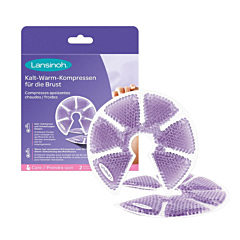 Lansinoh Therapearl 3-en-1 Compresses Apaisantes Chaudes/Froides - 2 Pièces