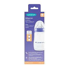 Lansinoh Zuigfles M + NaturalWave Speen 3M+ - 240ml