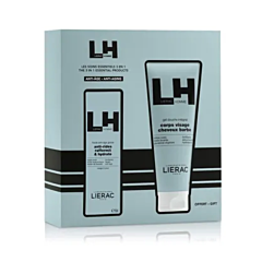 Lierac Homme Fluide Anti-Âge Global 50ml + Gel Douche Intégral 200ml OFFERT