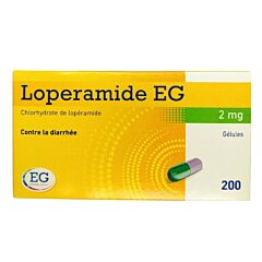 Loperamide EG 2mg 200 Gélules