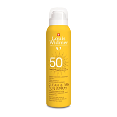 Louis Widmer Sun Clear & Dry Spray IP50 - Sans Parfum - 200ml