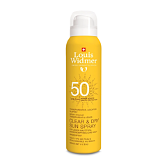 Louis Widmer Sun Clear & Dry Spray IP50 - Sans Parfum - 200ml