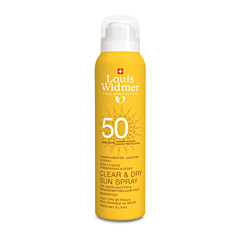 Louis Widmer Sun Clear & Dry Spray IP50 - Avec Parfum - 200ml
