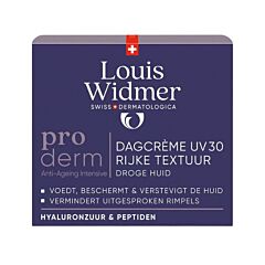 Louis Widmer Proderm Dagcrème Uv 30 Rijke Textuur Parfum - 50ml