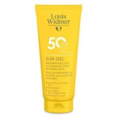 Louis Widmer Sun Gel 50 Sans Parfum - 100ml