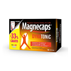 Magnecaps DynaTonic 84 Capsules + 28 Capsules OFFERTES