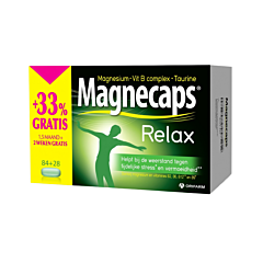 Magnecaps Relax - 84 + 28 Comprimés GRATUITS 