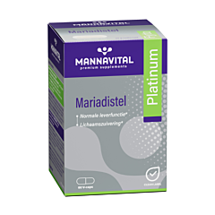 MannaVital Mariadistel Platinum - 60 Capsules