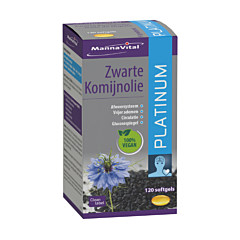 MannaVital Zwarte Komijnolie Platinum - 120 Softgels