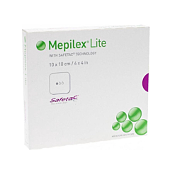 Mepilex Border Lite Zelfklevend Siliconen Schuimverband - 10x10cm - 5 Stuks