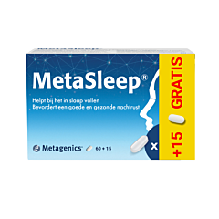 Metagenics Metasleep 60 Tabletten + 15 Tabletten Gratis