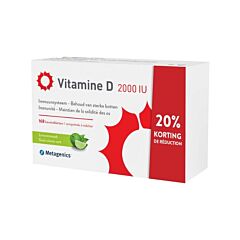 Metagenics Vitamine D 2000iu 168 Comprimés à Mâcher