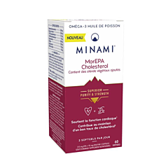 Minami MorEPA Cholestérol - 60 Gélules