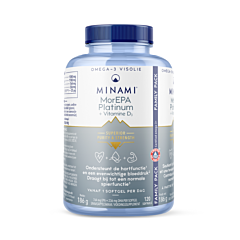 Minami MorEPA Platinum Vitamine D3 - 120 Softgels