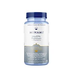 Minami Morepa Platinum Vitamine D3 - 60 Capsules
