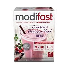 Modifast Intensive Milkshake Cranberry 8 Sachets x 55g