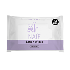 Naïf Baby & Kids Lingettes Lotion Sans Plastique - 54 Pièces