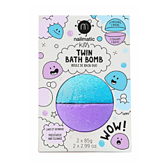 Nailmatic Kids Duo Boule Bain Bleu & Violet - 160g