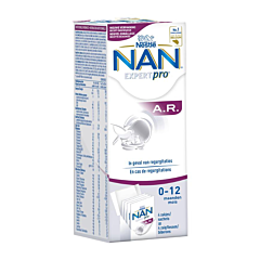 Nan Expert Pro Anti-Regurgitatie 26,2g - 0-12 Maanden - 4 Zakjes