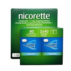 Nicorette Freshmint 2mg Comprimé A Sucer Sans Sucre - 80 Comprimés