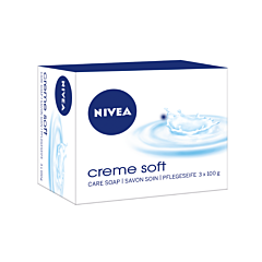 Nivea Crème Soft Savon Soignant - 3x100g