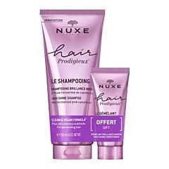 Nuxe Hair Prodigieux Shampooing Brillance Miroir - 200 ml + Démêlant OFFERT - 30ml