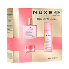  Nuxe Cadeauset Prodigieux Floral - Rose à L'Infini - Pink Fever - 3 Producten