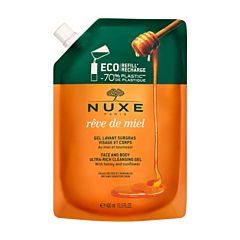 Nuxe Rêve De Miel Gel Lavant Surgras Recharge - 400ml