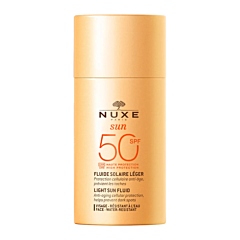 Nuxe Sun Fluide Léger SPF50 -  Visage - 50ml