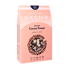 Okono Granola Cocoa Power - Noix De Coco & Cacao - 300g