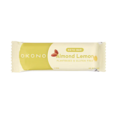 Okono Keto Bar - Amandel Citroen - 40g