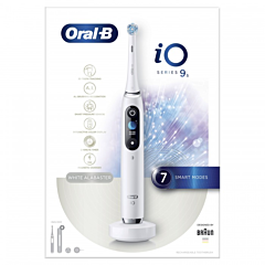 Oral-B iO9s Elektrische Tandenborstel Wit - 1 Stuk