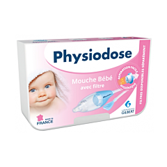 Physiodose Mouche Bébé par Aspiration 1 Pièce + 3 Filtres Jetables