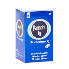 Panadol 1g 50 Comprimés