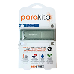 Para'kito Bracelet Anti-Moustique Adulte Kaki - 1 Pièce