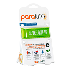 Para'kito Bracelet Anti-Moustique Adulte Never Give Up - 1 Pièce