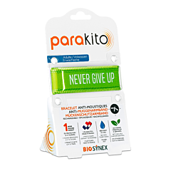 Para'kito Volwassenen Anti-Muggen Armband Never Give Up - 1 Stuk