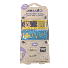 Para'kito Kids Bracelets Anti-Moustiques Singe/Canard 1+1 + 2 Recharges