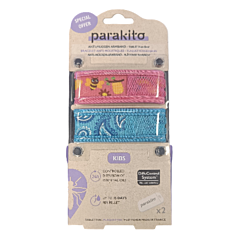 Para'kito Kids Bracelets Anti-Moustiques Abeille/Bleu 1+1 + 2 Recharges