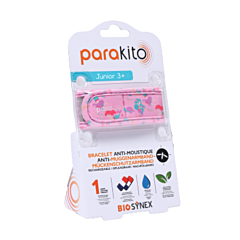 Para'kito Bracelet Anti-Moustique Junior - Sirènes - 2 Recharges - 1 Pièce