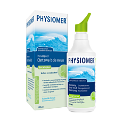 Physiomer Eucalyptus Spray Nasal 135ml - Décongestionne Nez Bouché (Rhinosinusite)