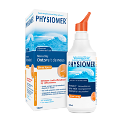 Physiomer Sinus Spray Nasal 135ml - Nez Bouché En Cas DAllergie, Sinsuite, Rhinite