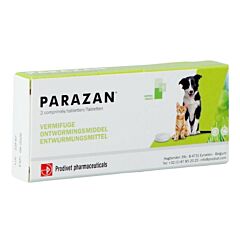 Parazan Ontwormingsmiddel - 2 Tabletten